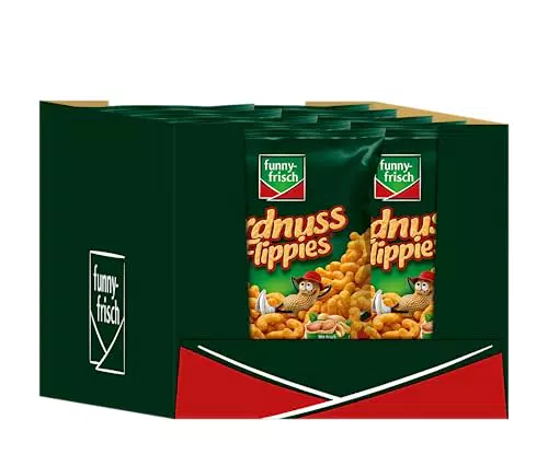 Funny-Frisch Erdnuss Flippies Classic Snack für Knabberfreunde