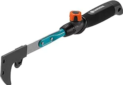 Gardena combisystem-Blumenrechen: 5-Zinken-Handrechen zum Rechen und Lockern des Bodens in Beeten und Blumenkästen