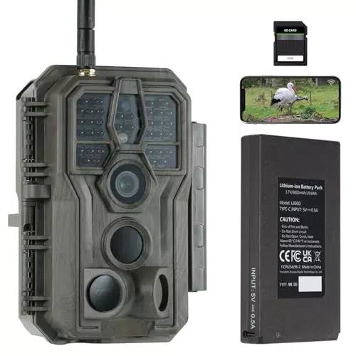 Wildkamera GardePro E8P Max mit WLAN und Nachtsicht