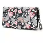 Floral Dreams Geldbeutel Damen groß im Langformat mit Mandala und Ethno Stil