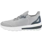 Geox Herren U SPHERICA ACTIF Sneaker, LT Grey