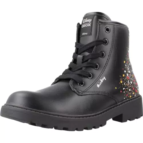 Geox Mädchen Stiefelette Casey - Schwarz