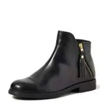 Geox Mädchen Stiefeletten Jr Agata C - Schwarz