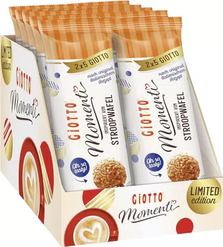 Giotto Stroopwafel - Vorratspack mit 10 Packungen
