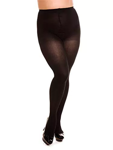 GLAMORY Damen Stützstrumpfhose Vital 70 DEN, Schwarz