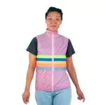 Gofluo Reflektorweste für mehr Sicherheit beim Sport - Neon Pink