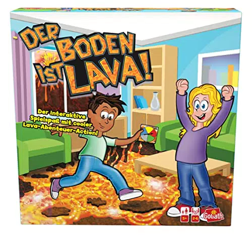 "Goliath Der Boden ist Lava - Partyspiel für Drinnen und Draußen"