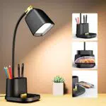 GONDSILY Dimmbare LED Schreibtischlampe mit Augenschutz und Netzadapter
