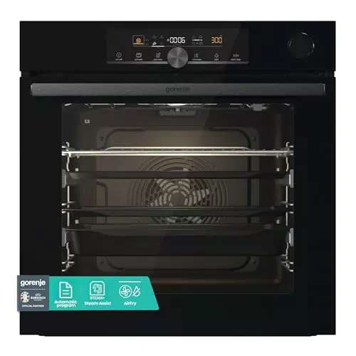 Gorenje Einbau-Backofen mit Heißluft und Touch Bedienung