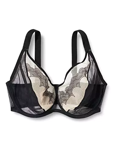 Gorteks Heidi-B2 Damen Soft-BH mit Bügel und Stickerei
