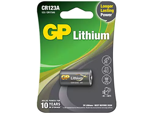 GP Batteries Lithium Batterie CR123A / DL123A - 3 Volt