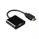 Hama HDMI auf VGA Konverter/Adapter für ältere Beamer und Monitore - Full HD, Audio-Übertragung