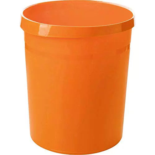 HAN Grip 18190-51 Papierkorb 18 l aus Polypropylen - Orange