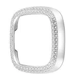 Kristall Strass Uhrengehäuse für Fitbit Versa3 / Sense - Smartwatch Schutz Bumper