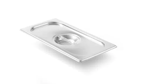 Deckel für Gastronormbehälter aus Edelstahl - Temperaturbeständig von -40°C bis 300°C