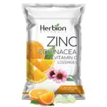 Herbion Naturals Zink Echinacea Vitamin C Lutschtabletten für das Immunsystem