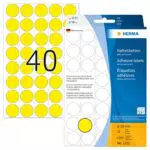 HERMA 2251 Punktaufkleber selbstklebend Ø 19 mm für Kalender Planer