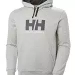 Helly Hansen Herren Hh Logo Hoodie Kapuzenpullover, Weiß