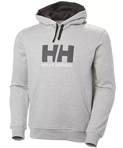 Helly Hansen Herren Hh Logo Hoodie Kapuzenpullover, Weiß