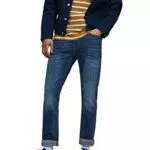 Herren Jack & Jones Jeans Tim Straight Legs Slim Fit Flat Front Tim ORIGINAL