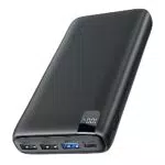 Hiluckey Powerbank 27000mAh Externer Akku mit Schnellladefunktion und LED Display - USB C Power Bank für Smartphone und Tablet