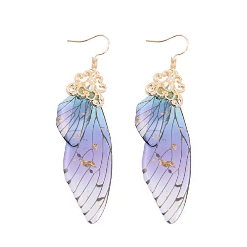 Schmetterlingsflügel Ohrringe - Elegante Braut Accessoires