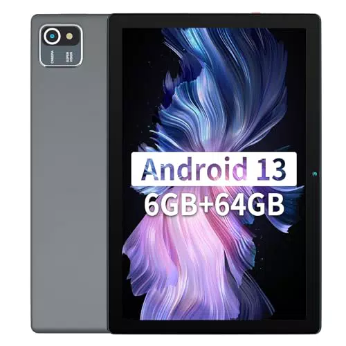 HotLight Tablet 10 Zoll, Android 13 Tablet with 6GB RAM+64GB ROM+128GB SD Erweiterung