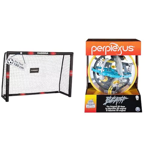 HUDORA 76915, Fußballtor Pro Tect Fußball Tor für Kinder und Erwachsene