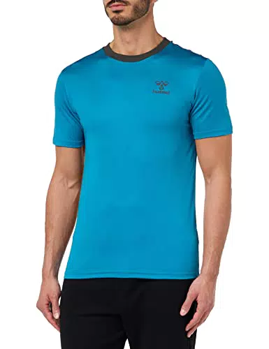 HUMMEL Herren T-Shirt STALTIC POLY JERSEY