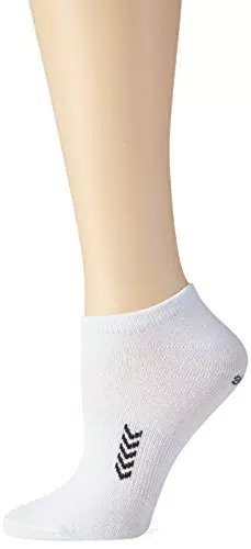 Hummel Unisex Ankle Socken - Weiß / Schwarz