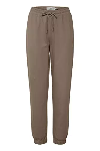 ICHI IHVEA PA Damen Jogginghose mit Kordelzug aus 100% Baumwolle, Loose Fit
