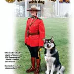 ICM Figuren RCMP Female Officer with Dog
