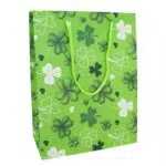 Idena Glücksklee Geschenktasche - Kleeblätter Verpackung