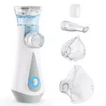 JOSSIS Inhalationsgerät für Erwachsene und Kinder, ultraleise, 1-5µm Partikelgröße