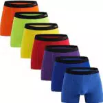 INNERSY Herren Boxershorts aus Baumwolle mit Eingriff