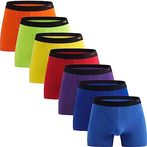INNERSY Herren Boxershorts aus Baumwolle mit Eingriff