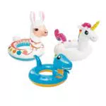 Intex Tierringe aufblasbar - Einhorn, Llama, Dinosaurier (Modell: 59221NP)