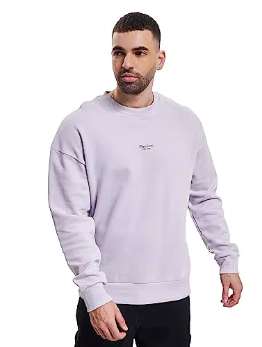 JACK & JONES Men's JPRBLAKAM Branding Sweat Crew Neck Sweatshirt
