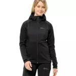 Jack Wolfskin Damen Fleece-Jacke ALPGRAT PRO INS FZ - Schwarz