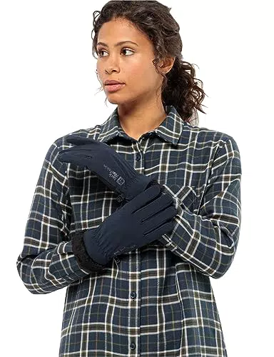 Jack Wolfskin Damen HIGHLOFT Glove Women Handschuh, Night Blue