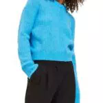 JACK & JONES Damen Pullover mit Fluffy Crew Neck - JXEMBER