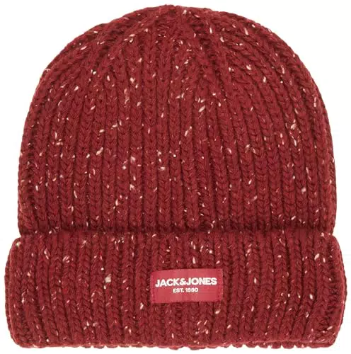 JACK & JONES Herren JACCLIFF NAP Beanie Mütze