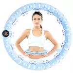 Hula-Hoop Reifen für Erwachsene - Smart Fitness Hoop zur Gewichtsreduktion und Massage