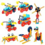 Jirmerp Elektrisches Bauspielzeug für Kinder – RC Roboter Spielzeug Set