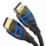 KabelDirekt HDMI 2.1-Kabel für 8K/4K - 1,5 m - HDMI zertifiziert - PS5/Xbox, Monitor/TV/Beamer - schwarz