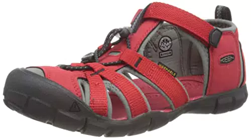 KEEN Kinder Seacamp 2 CNX Sandalen - Rot-Grau
