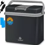 KESSER® Kühlbox 24 Liter - Thermoelektrische Kühlung und Heizung für Auto und Camping