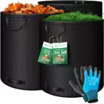 KESSER® Gartensack Laubsack für Gartenabfälle – Stabil, faltbar und selbststehend
