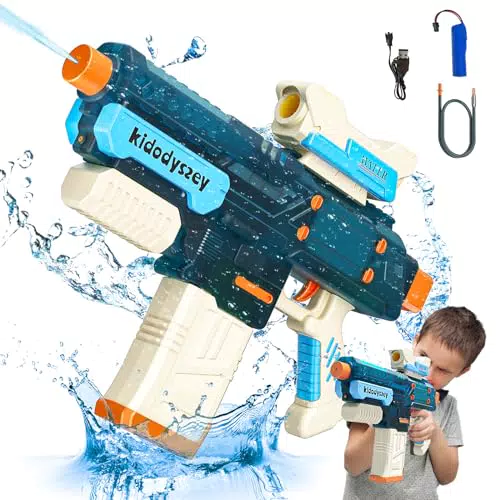 Elektrische Wasserpistole Kid Odyssey mit Akku und unbegrenzter Wasserversorgung
