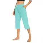 KOG Damen Cargohose aus Baumwolle für Freizeit und Yoga
